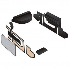 247-880 247-880 TRIM KIT VIN BLK