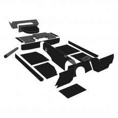 248-810 248-810 CARPET SET BLACK