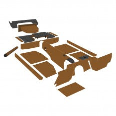 248-825 248-825 CARPET SET HONEY TAN