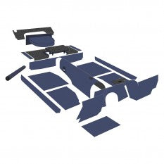 248-830 248-830 CARPET SET BLUE