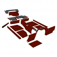 248-850 248-850 CARPET SET RED
