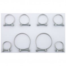 326-388 MG TA/TB/TC RADIATOR HOSE CLAMP SET OF 8