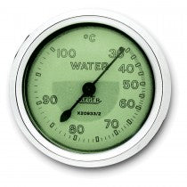 360-100  MG TA TB TC WATER TEMP GAUGE GREEN FACE 2" OPTIONAL