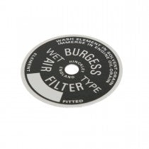 372-195 372-195 LABEL BURGESS AH
