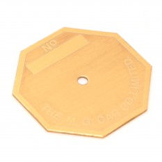 408-770 MG TB TC TD TF BLANK ID ENGINE TAG