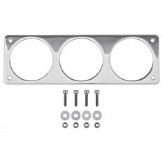 472-037 MG MGB GAUGE HOLDER PLATE RADIO 3 GAUGE
