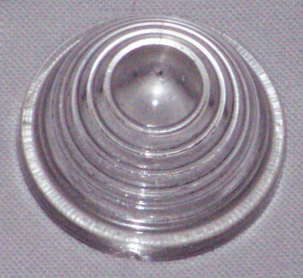 544-780 510875A NO PLATE LAMP LENS
