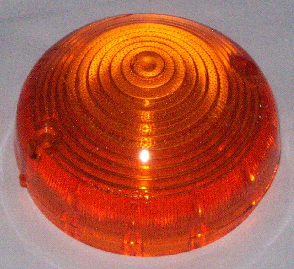 164-850 517266 LENS AMBER TR250/BJ8