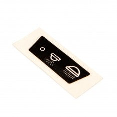 667-555 611014 LABEL-RHD LIGHTS-