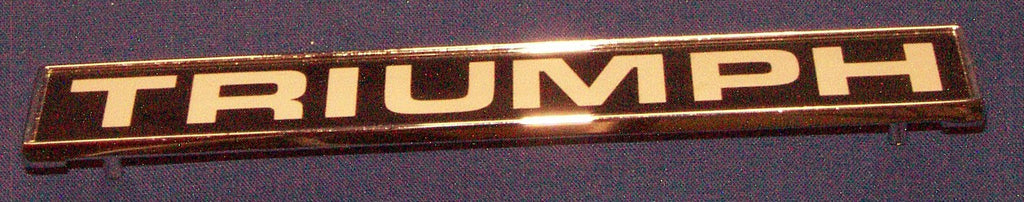 601-285 627563 TRIUMPH BADGE TR6 RR