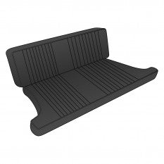 641-640 SEAT KIT REAR MGB GT 70 BLACK