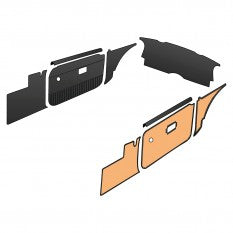 643-635 MGB TRIM KIT MGB ROADSTER 70-71