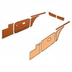 643-740 TRIM KIT MGB GT 71-76 AUTUMN LEAF