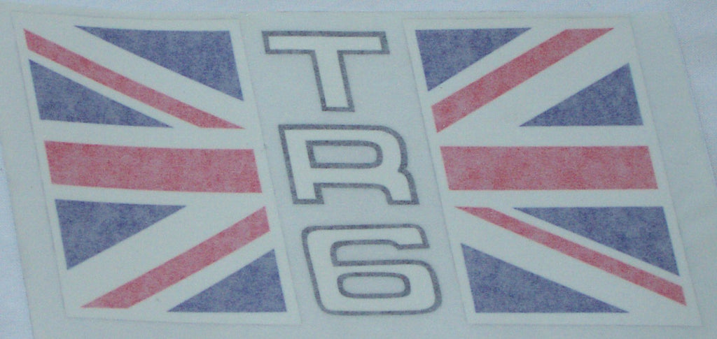 601-350 726830 DECAL UNION JACK TR6 RH
