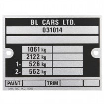 808-165 TKC5766 COMM PLATE LATE 1500