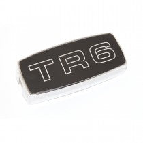 870-025 ZKC1224 BADGE TR6 FRONT FLAT