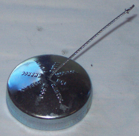 460-100 8G612 OIL FILLER CAP METAL