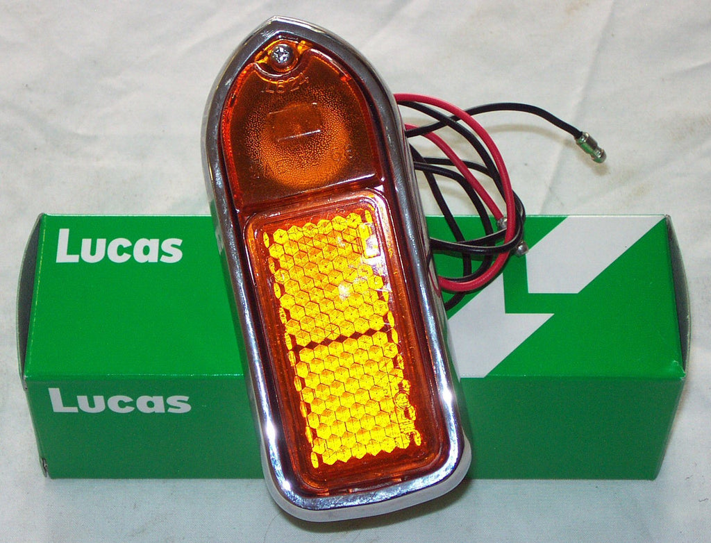 164-846 BHA4969 MGB LAMP SIDE REPEATER LH FRONT AMBER