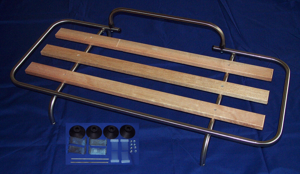 GAC4005SS B/RACK S/STEEL/WOOD