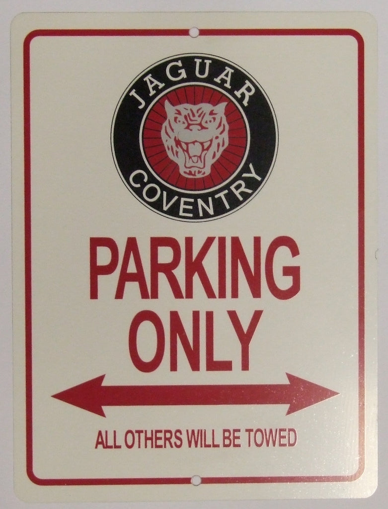 215-790 GAC8034X PARK SIGN JAGUAR