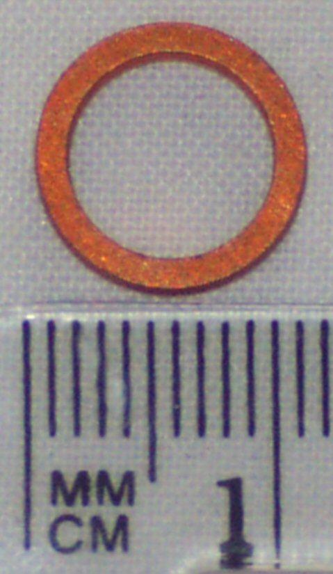 324-845 GHF362 COPPER WASHER 5/16 I