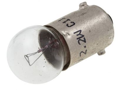 GLB643  BA9s BAYONET  GLOBE 12V  2.2W