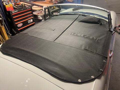 AHH6823 TONNEAU MGB BLACK NO HEADREST AUTRALIAN MADE