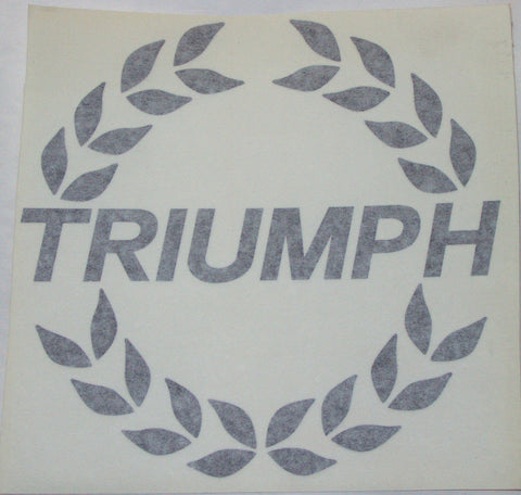 071-819 XKC3700 LAUREL DECAL BLACK