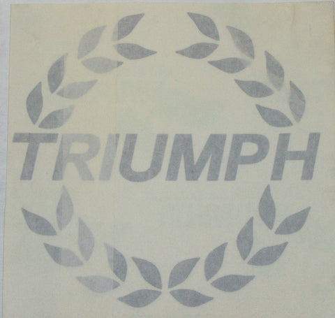 071-820 XKC3701 LAUREL DECAL SILVER