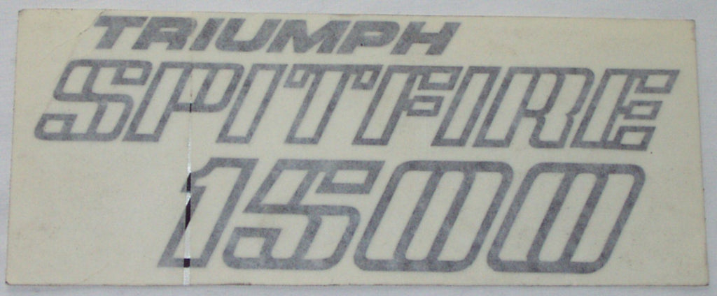 601-500 YKC1456 DECAL SPITFIRE BLACK
