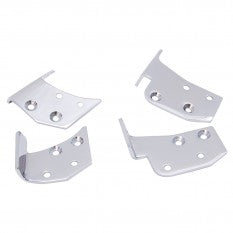 408-958 AHH6422C MGB DOOR CAPPING ENDS (4) ROADSTER WAIST RAIL