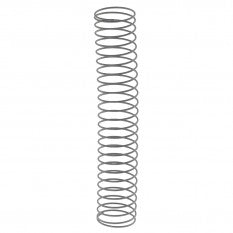 021-081 AUC1167 SPRING DAMPER YELLOW