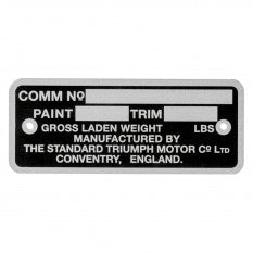 808-120 CNPTR4 COMM PLATE TR4-CP332