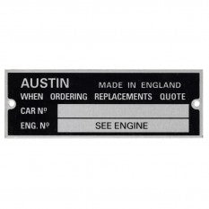 408-920 CRCP312 CH/PLATE AUSTIN BN4