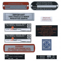 410-165 CRMGK509 MGBGT DECAL KIT 72 - 75