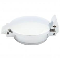 GAC4127X FUEL CAP COVER ASTON STYLE CHROME LARGE 90MM
