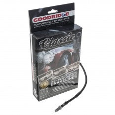 GBL802125 BRAKE HOSE SET GOODRIDGE STAINLESS STEEL BRAIDED