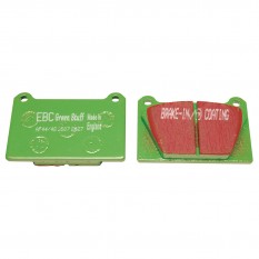 GBP258G BRAKE PAD SET EBC METRO 4 POT GREEN STUFF