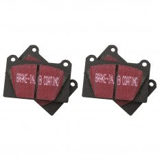 GBP258KV BRAKE PADS MINI 4 POT KEVLAR ROAD USE