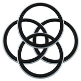 GLZ227WWX4 TYRE TRIM SET 15 inch  WHITE WALLS