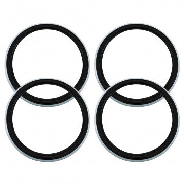 GLZ226WWX4 TYRE TRIM SET 14inch  WHITE WALLS