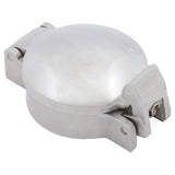 MCC299 FUEL CAP COVER ASTON STYLE ALUMINIUM SMALL 75MM