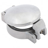 MCC299 FUEL CAP COVER ASTON STYLE ALUMINIUM SMALL 75MM
