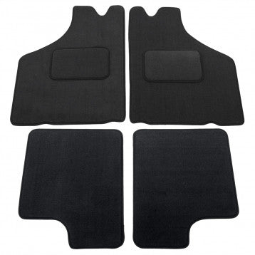 MFM113 FOOTWELL MATS 4 PIECE BLACK