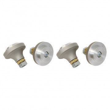 117-369 MT1301 ADJUSTA RIDE COMPLETE SET FRONT & REAR POLISHED ALLOY