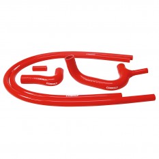 117-151 MT3207 SILICONE HOSE SET COBALT LOGO RED