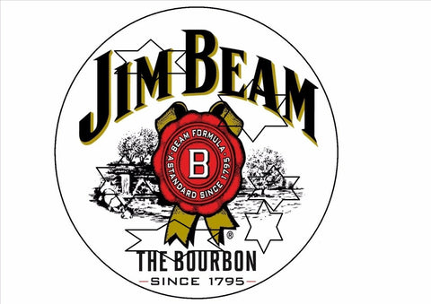 JIM BEAM DECAL STICKER LABEL