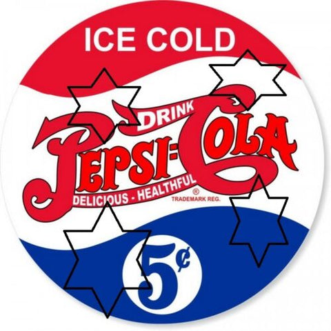 PEPSI COLA DECAL STICKER