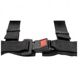 SBH700BLACK   HARNESS KIT ROAD  3 POINT RETRACTOR BLACK  BOLT MOUNTING