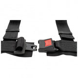 SBH700BLACK   HARNESS KIT ROAD  3 POINT RETRACTOR BLACK  BOLT MOUNTING